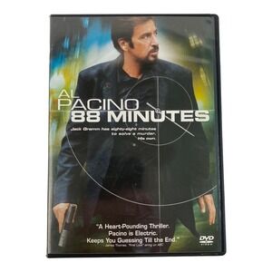 88 Minutes (DVD, 2007) Thriller, Mystery, Al Pacino, Alicia Witt